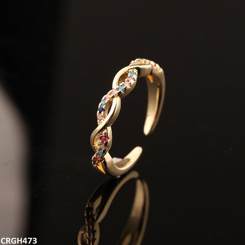CRGH473 DYS Zigzag Ring - CRGH