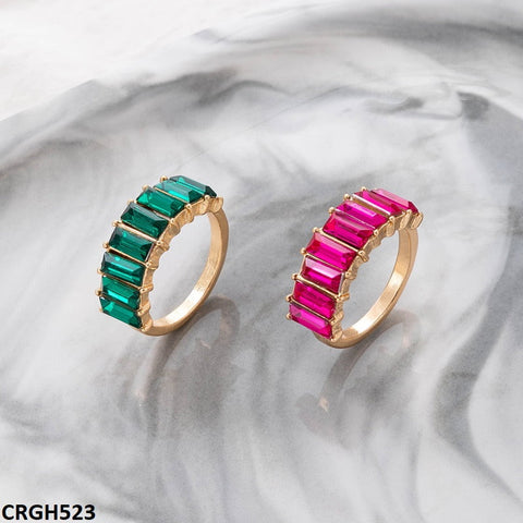 Beautiful fashion jewelry, the CRGH523 YYE Baguette Layered 7 Size Ring is featured by TJ Wholesale Pakistan. It is the ideal accessory for any ensemble because of its exquisite design and sophisticated finish. Upgrade your look with this beautiful and reasonably priced item.