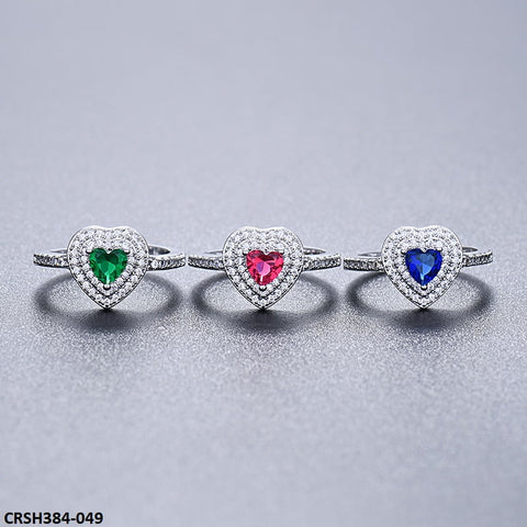CRSH384 HNJ Heart Ring Adjustable - TRSH
