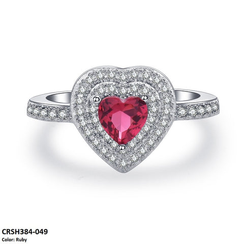 CRSH384 HNJ Heart Ring Adjustable - TRSH