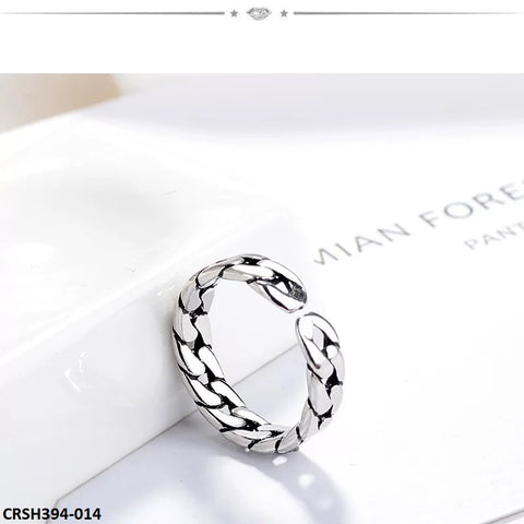 CRSH394 ZFQ Chain Challah Ring Adjustable - CRSH