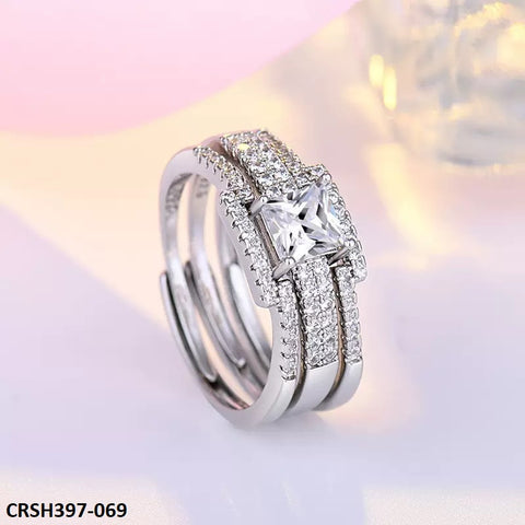 CRSH397 HNJ Triples Ring Adjustable - CRSH