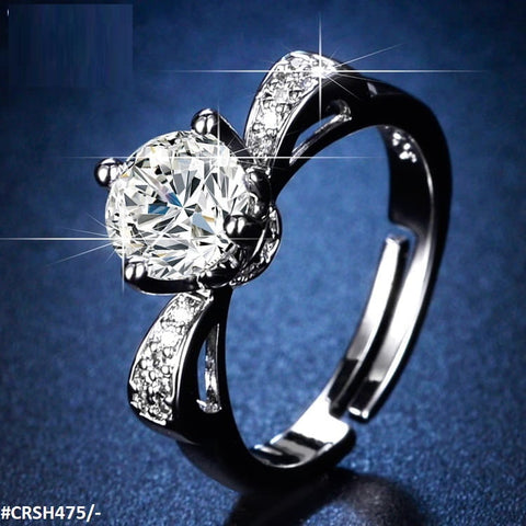 CRSH475 ZFQ Cocktail Ring Adjustable - CRSH