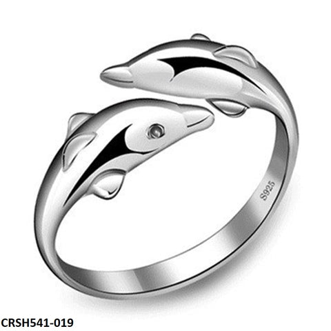 CRSH541 HNJ Dolphin Ring Adjustable - CRSH