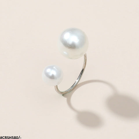 CRSH580 LMS Pearl Adjustable Ring - CRSH
