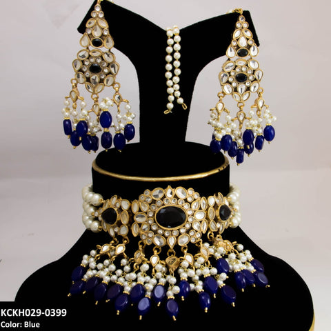 KCKH029 SDQ Kundan Choker Set - KCKH