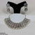 LNSH174 MAR Check Curved Necklace Set