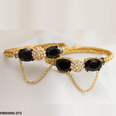 PBRH095 OAK Baiza Bangles Pair - PBRH