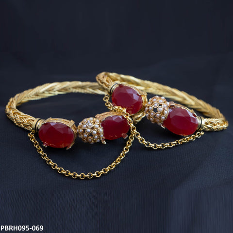 PBRH095 OAK Baiza Bangles Pair - PBRH