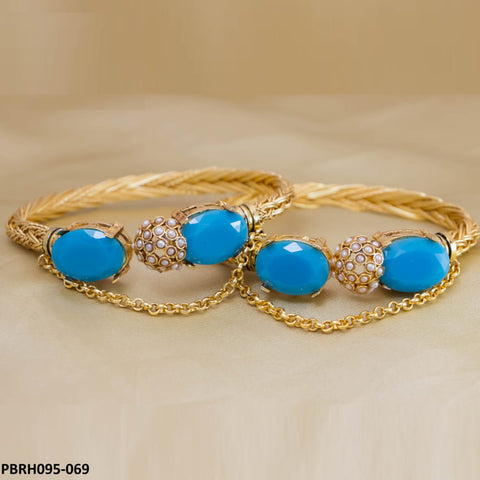 PBRH095 OAK Baiza Bangles Pair - PBRH