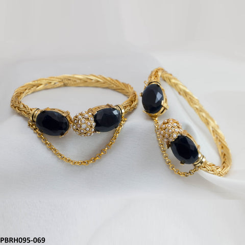PBRH095 OAK Baiza Bangles Pair - PBRH