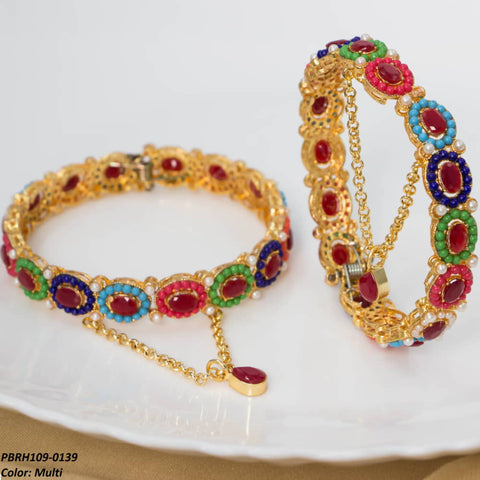PBRH109 SDQ Baiza Bangles Pair - PBRH