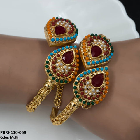 PBRH110 ASM Pear Bangles Pair - PBRH