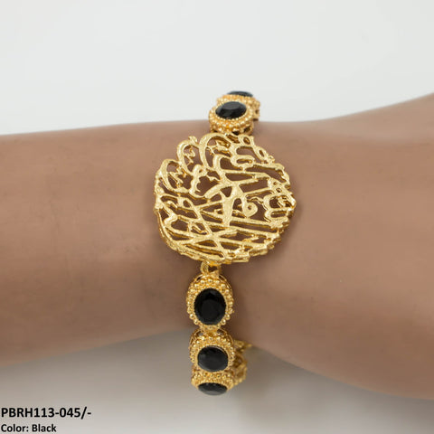 PBRH113 SDQ Round KLM Hand Bracelet Openable - PBRH
