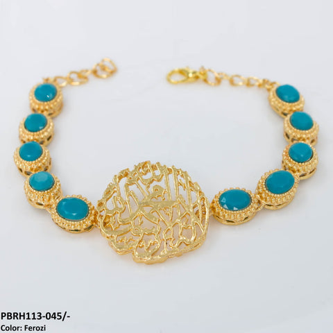 PBRH113 SDQ Round KLM Hand Bracelet Openable - PBRH