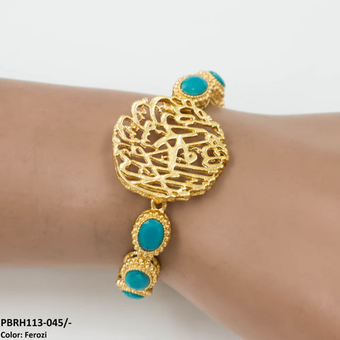 PBRH113 SDQ Round KLM Hand Bracelet Openable - PBRH