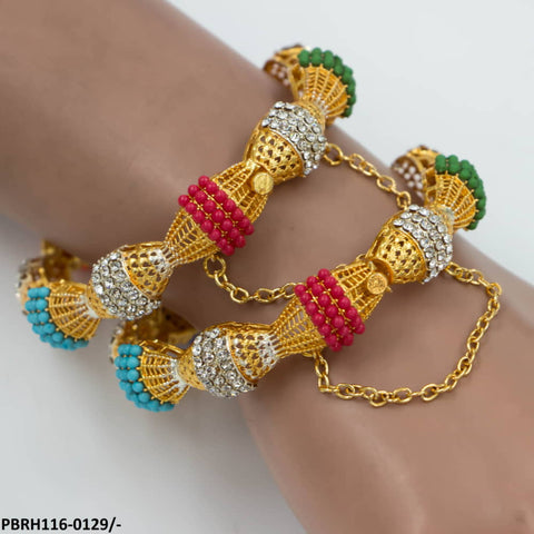 PBRH116 SDQ Multi Hand Bracelet Openable - PBRH