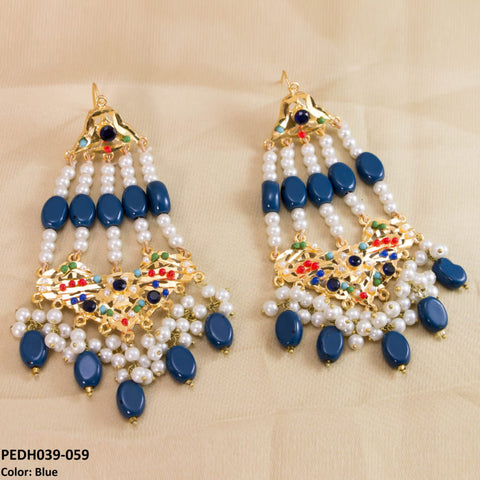 PEDH039 SDQ Drop Earrings - PEDH