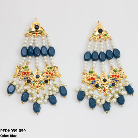 PEDH039 SDQ Drop Earrings - PEDH