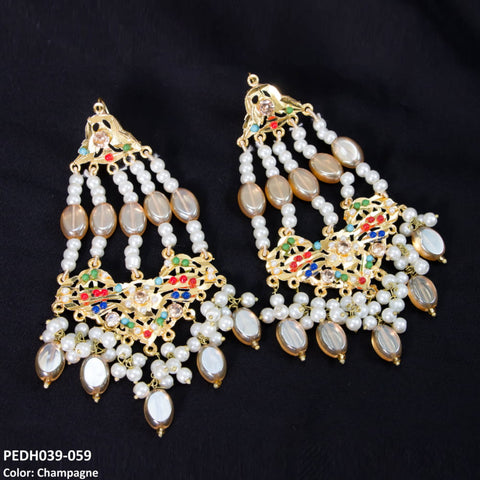 PEDH039 SDQ Drop Earrings - PEDH