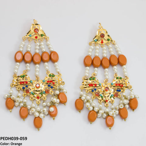 PEDH039 SDQ Drop Earrings - PEDH