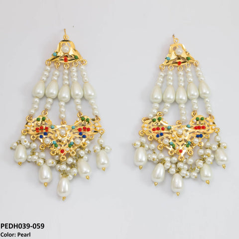 PEDH039 SDQ Drop Earrings - PEDH