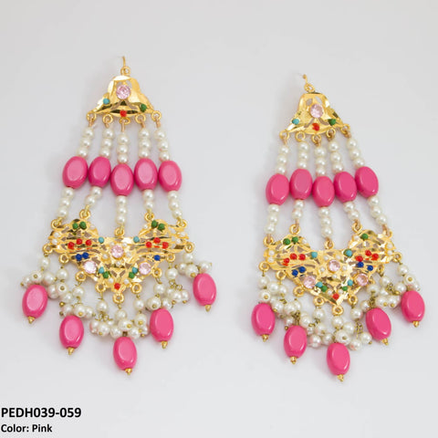 PEDH039 SDQ Drop Earrings - PEDH