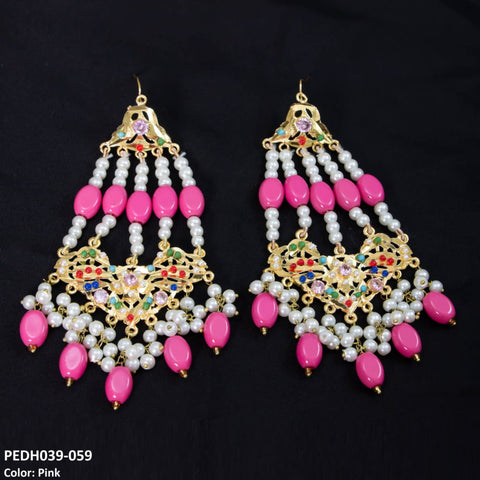 PEDH039 SDQ Drop Earrings - PEDH