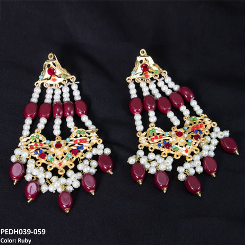 PEDH039 SDQ Drop Earrings - PEDH