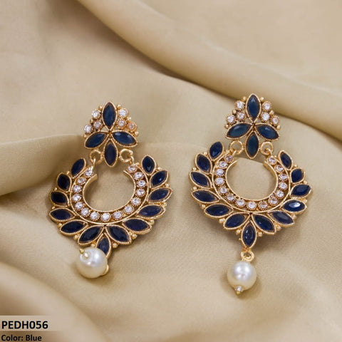 PEDH056 OAK Pear Drop Earrings Pair - PEDH
