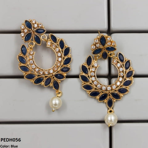 PEDH056 OAK Pear Drop Earrings Pair - PEDH