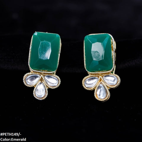 PETH149 SDQ Pear Bracket Ear Tops Pair - PETH