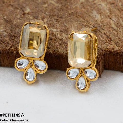 PETH149 SDQ Pear Bracket Ear Tops Pair - PETH