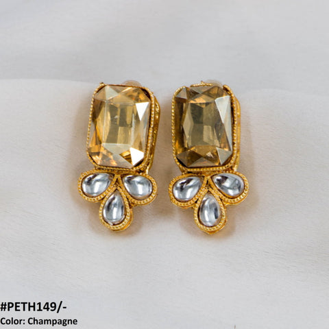 PETH149 SDQ Pear Bracket Ear Tops Pair - PETH