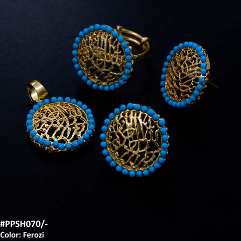 PPSH070 SDQ BSM Calligraphy Locket Set - PPSH