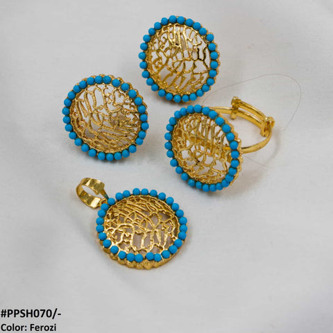 PPSH070 SDQ BSM Calligraphy Locket Set - PPSH