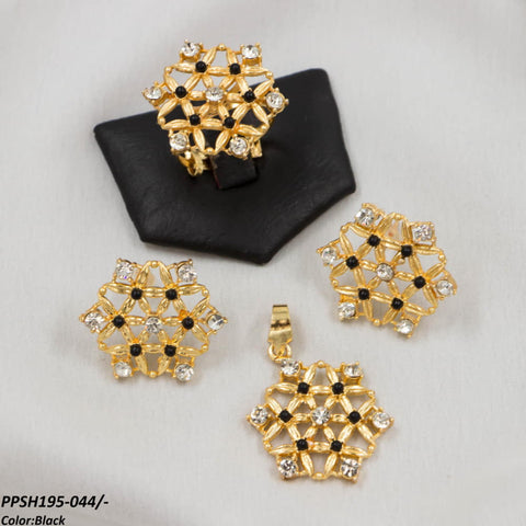 PPSH195 SDQ Flower Pendant Set - PPSH