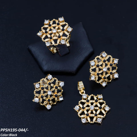 PPSH195 SDQ Flower Pendant Set - PPSH