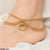 PYH091 YYE Layer Curb Chain Foot Anklet