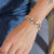 TBCH127 QWN Single Flat Curb Hand Bracelet - TBCH