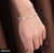 TBCH132 LSH Pearl Flower Hand Bracelet - TBCH