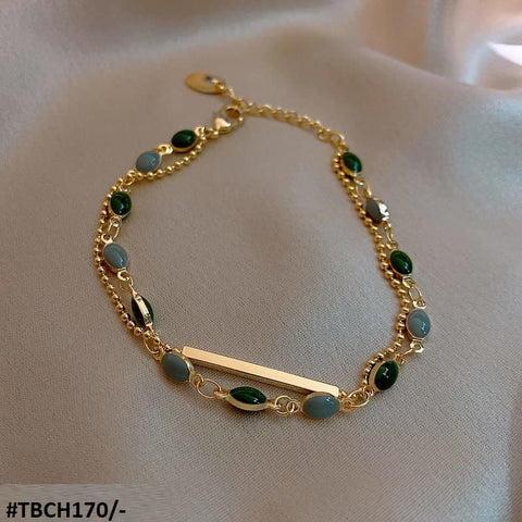 Elevate your style with our TBCH170 XST Oval Beads Pillar Doted Chain Bracelet! Crafted with care by TJ Wholesale Pakistan, this fashion-forward piece is the perfect addition to your accessory collection. Designed with precision, this bracelet adds a touch of sophistication to any outfit.