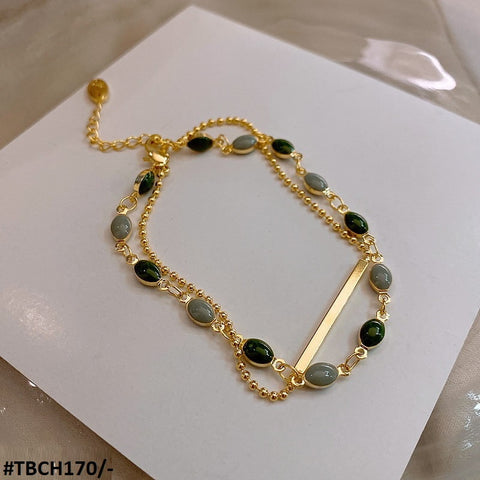 Elevate your style with our TBCH170 XST Oval Beads Pillar Doted Chain Bracelet! Crafted with care by TJ Wholesale Pakistan, this fashion-forward piece is the perfect addition to your accessory collection. Designed with precision, this bracelet adds a touch of sophistication to any outfit.