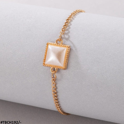 TBCH192 YYE Square bead Cushion Hand Bracelet - TBCH