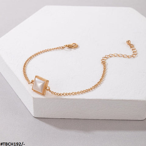 TBCH192 YYE Square bead Cushion Hand Bracelet - TBCH