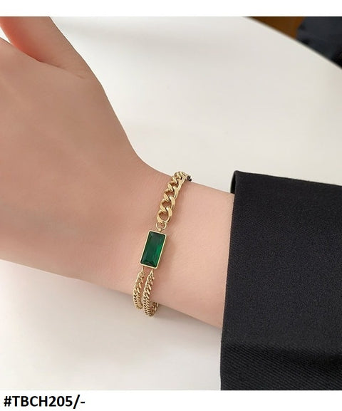 This TBCH205 ZLX Greenish Baguette Hand Bracelet Openable is a trendy and stylish addition to your fashion jewelry collection. Made from high-quality materials, this artificial jewelry piece from TJ Wholesale Pakistan is both fashionable and durable. Elevate any look with this fashion accessory.