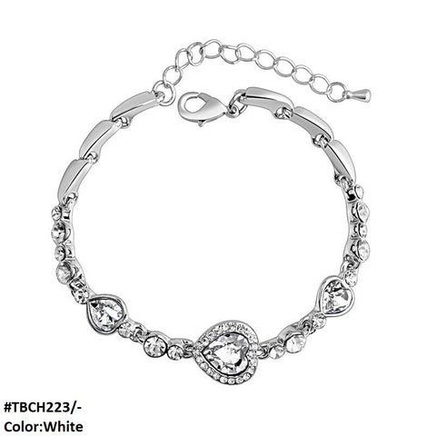 TBCH223 ZXS Heart Hand Bracelet Openable - CBCH