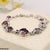 TBCH224 ZXS Rose  Hand Bracelet Openable