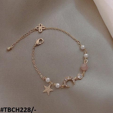 TBCH228 XST Charms & Beads Chain Bracelet Adjustable - CBCH