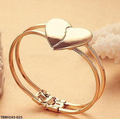 TBRH143 SGC Heart Openable Bracelet - TBRH